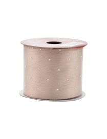 NASTRO NATALIZIO CENTIMETRI 6,3x2,7 METRI ROSA