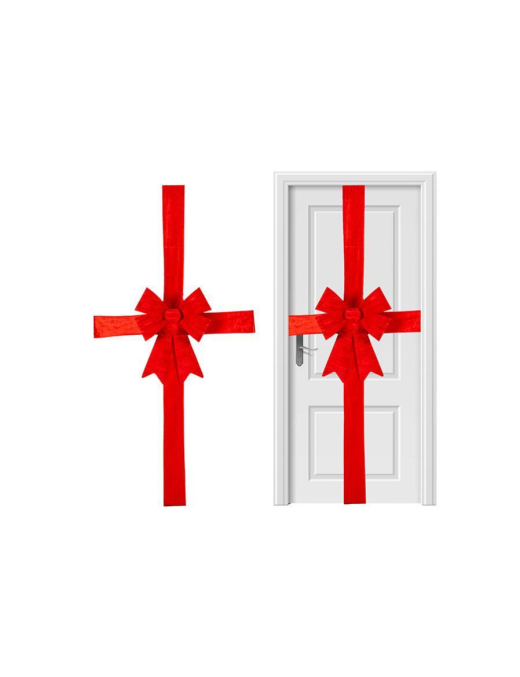 RED DOOR BOW 49x52cm