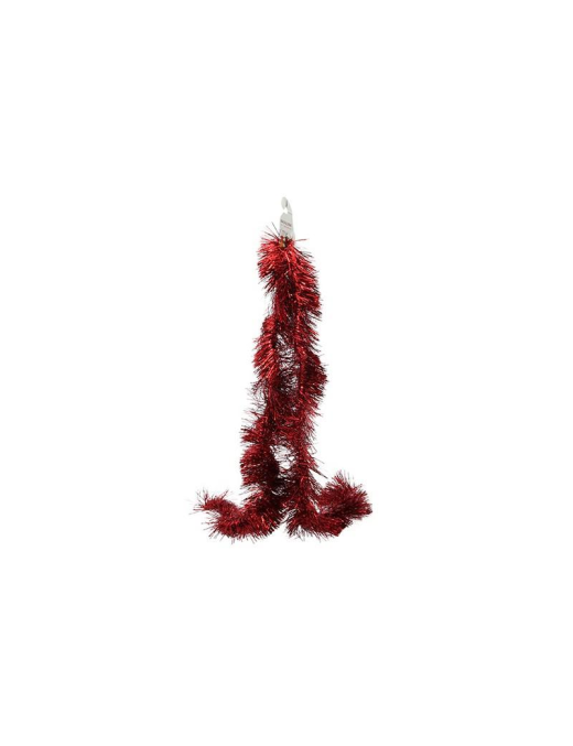 GHIRLANDA diametro 9cm ROSSO