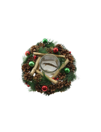 TEA-LIGHT HOLDER 1 CANDLE 20cm