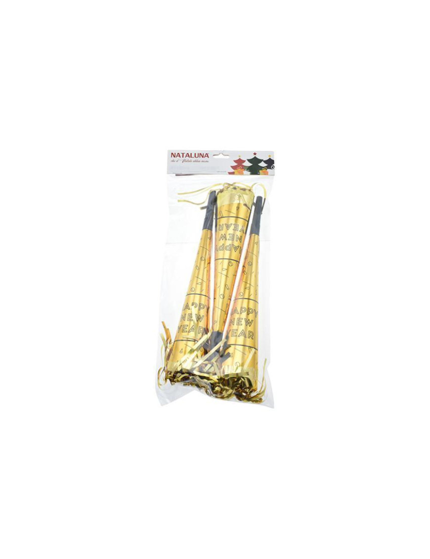 TROMBETTA ORO 3 pezzi 27cm