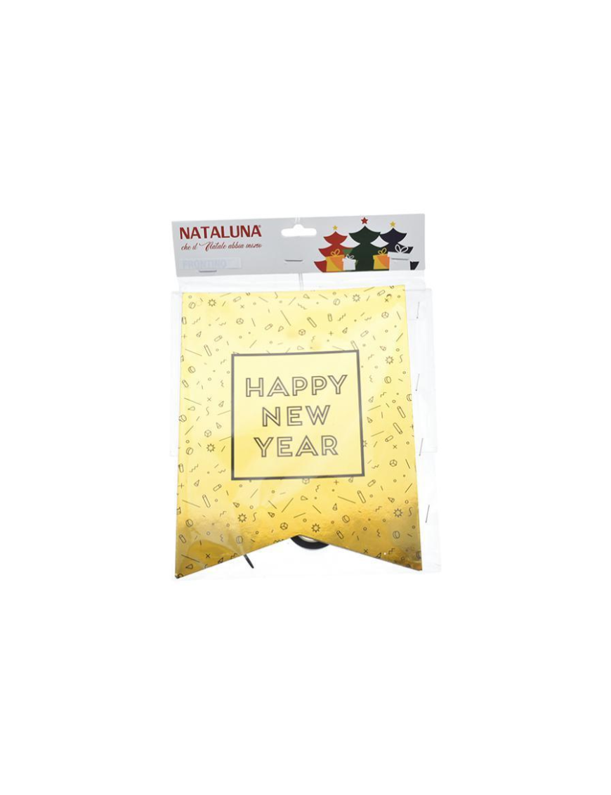 BANNER ORO HAPPY NEW YEAR