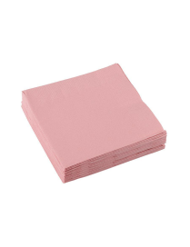 ROSE-GOLD NAPKINS 33 CENTIMETERS 20 PIECES