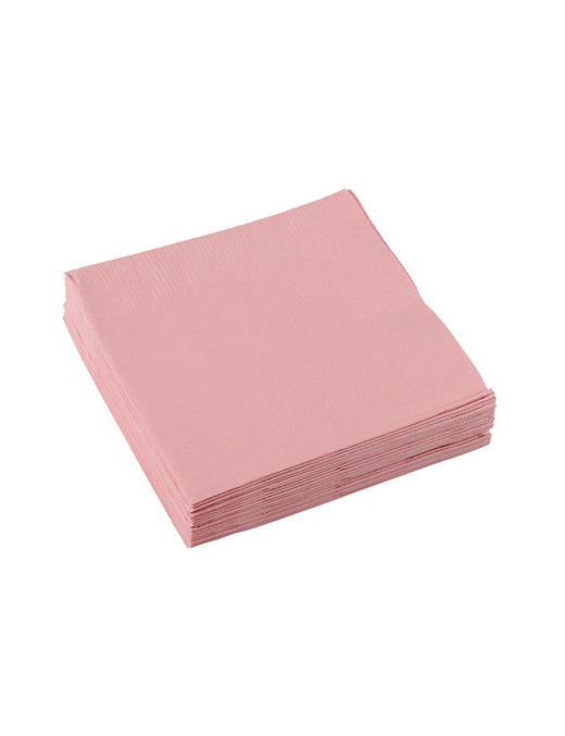 ROSE-GOLD NAPKINS 33 CENTIMETERS 20 PIECES