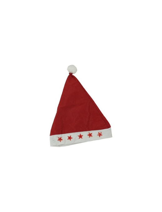 CAPPELLO NATALIZIO CON STELLE LUM 28x37 CENTIMETRI