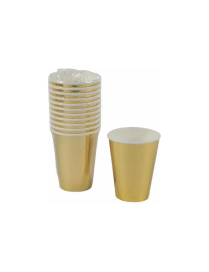 BICCHIERI GOLD 266 MILLILITRI 12 PEZZI