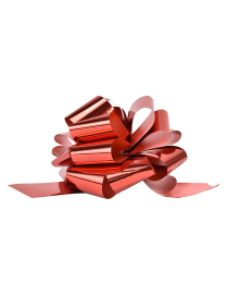COCCARDA DIAMETRO 20 CENTIMETRI ROSSO
