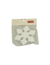 POLYSTYRENE SNOWFLAKE 15cm 1 piece