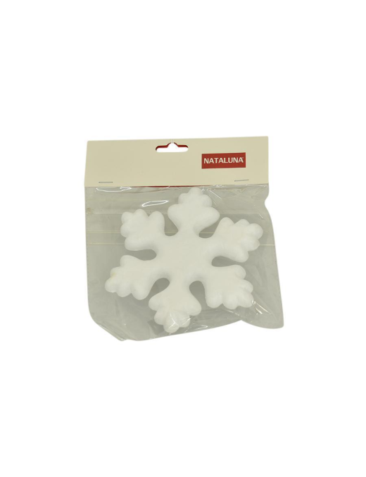 FIOCCO DI NEVE IN POLISTIROLO 15cm 1pezzo