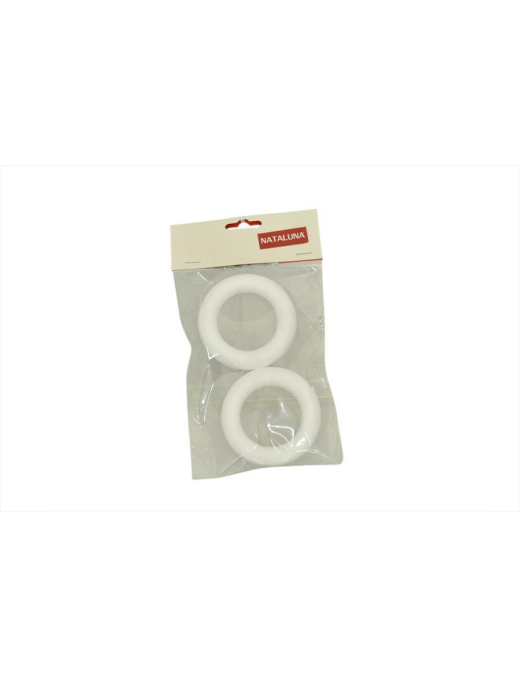 ROUND POLYSTYRENE RING 8.7cm 2 pieces
