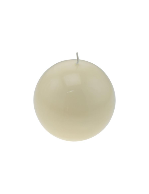 SPHERE-SHAPED CREAM CANDLE 6cm