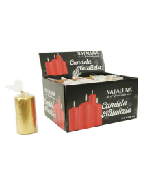 GOLD CANDLE 5x10cm