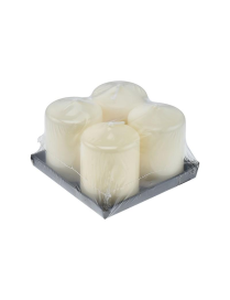 CANDELA PANNA 3,9x5cm 4pezzi
