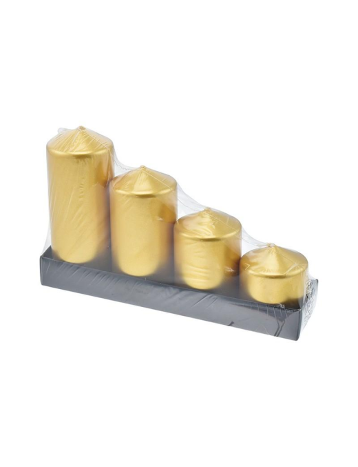 CANDELA ORO 4pezzi