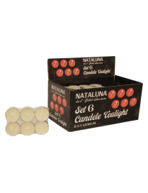 TEA-LIGHT PANNA 6pezzi