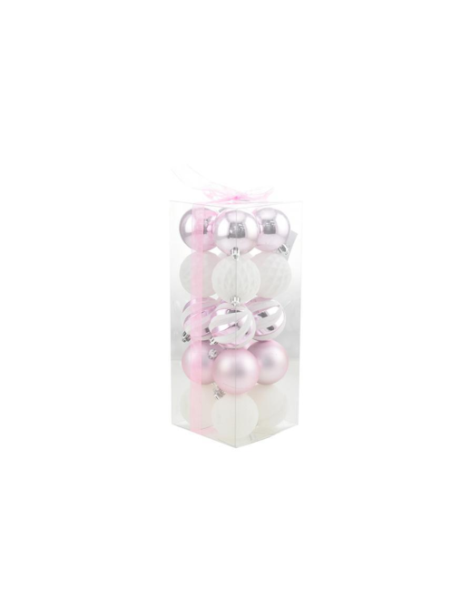 SFERE 6cm COLORE ROSA 20pezzi