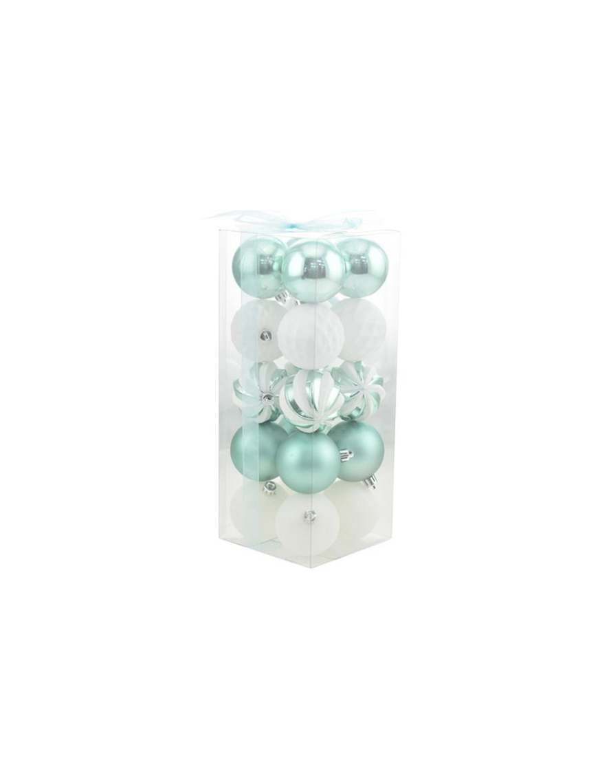 SFERE 6cm COLORE TIFFANY 20pezzi