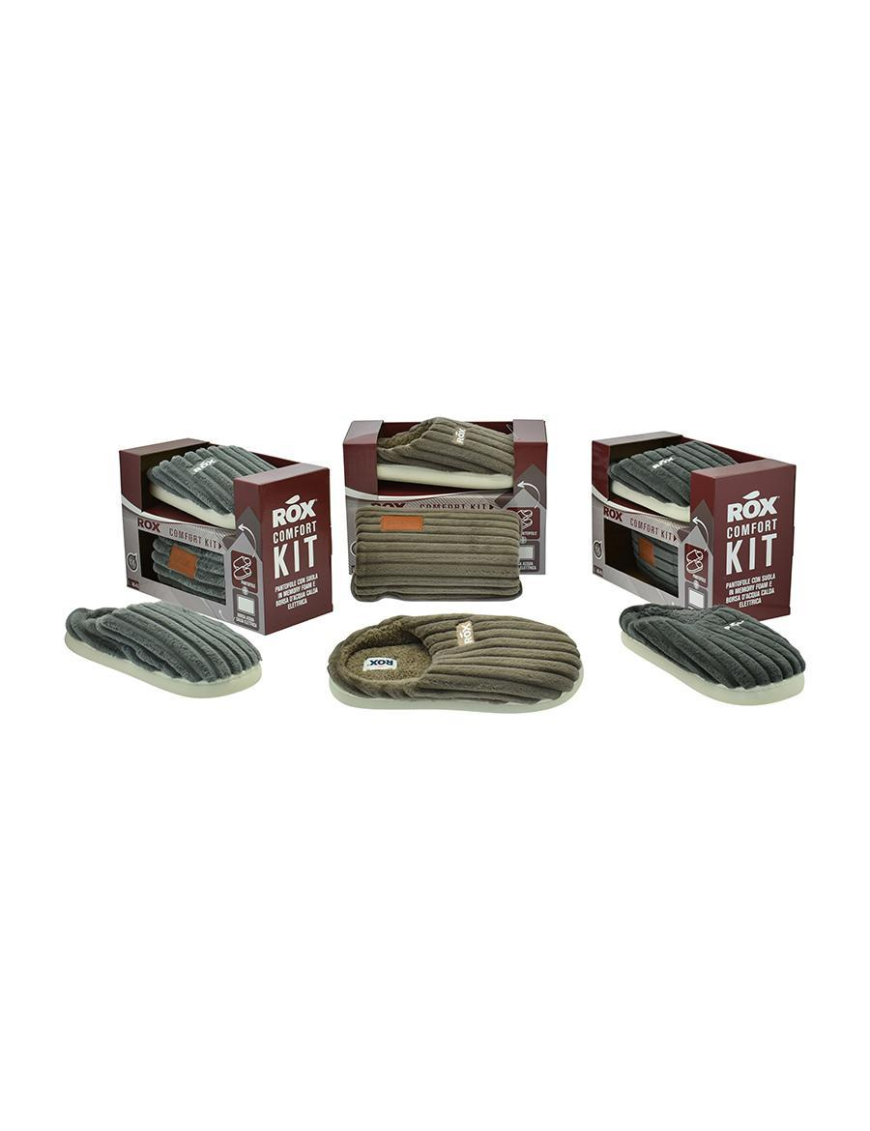 PANTOFOLE U+BORSA ACQUA CALDA 9pz 41/45