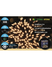 CLASSIC FLASH CONNECT 300LED 6+5mt