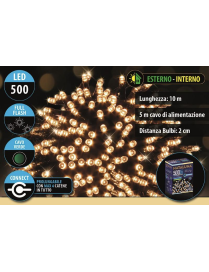 CLASSIC FLASH CONNECT 500LED 10+5mt