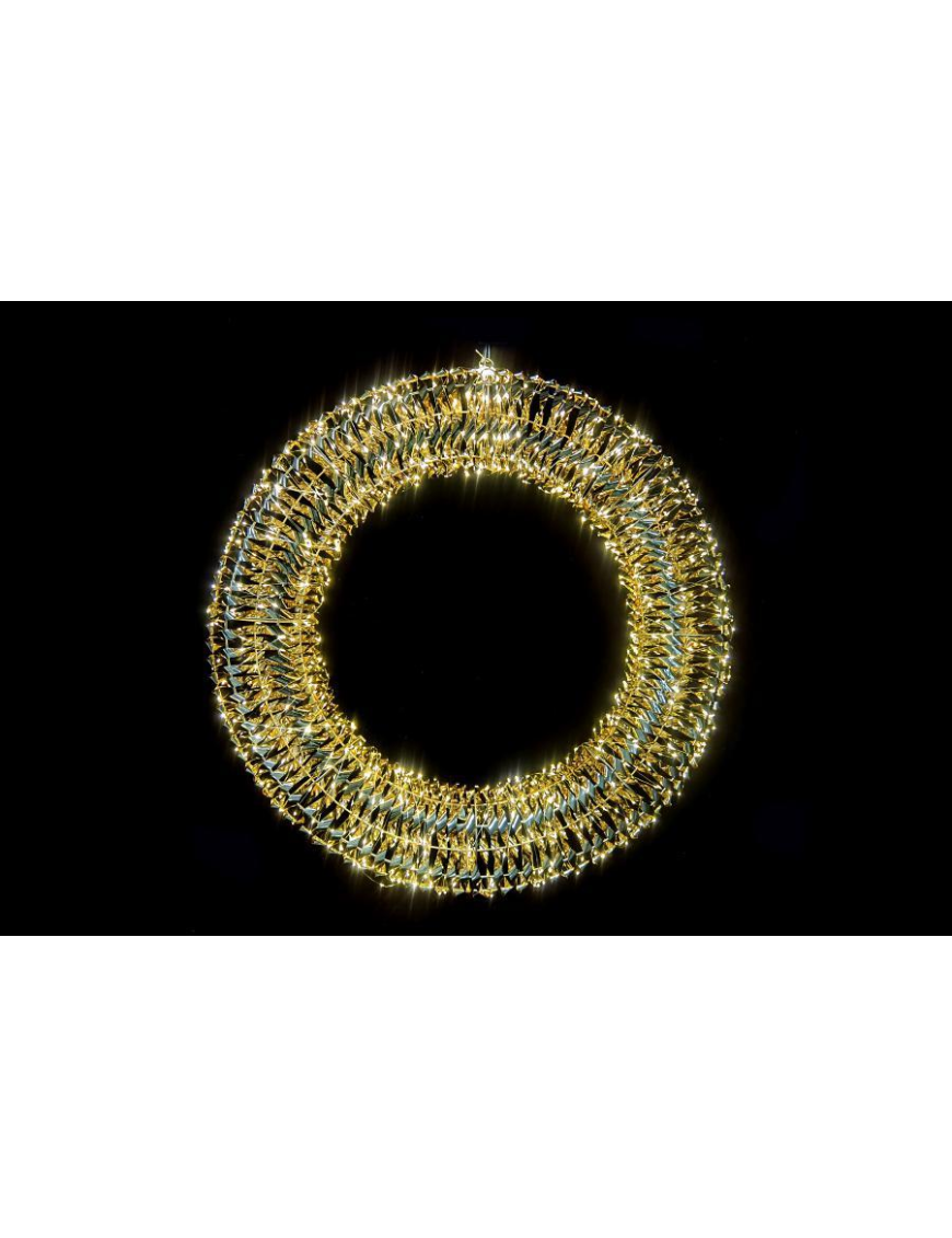 CLASSIC METAL GARLAND 50cm 600 LIGHTS