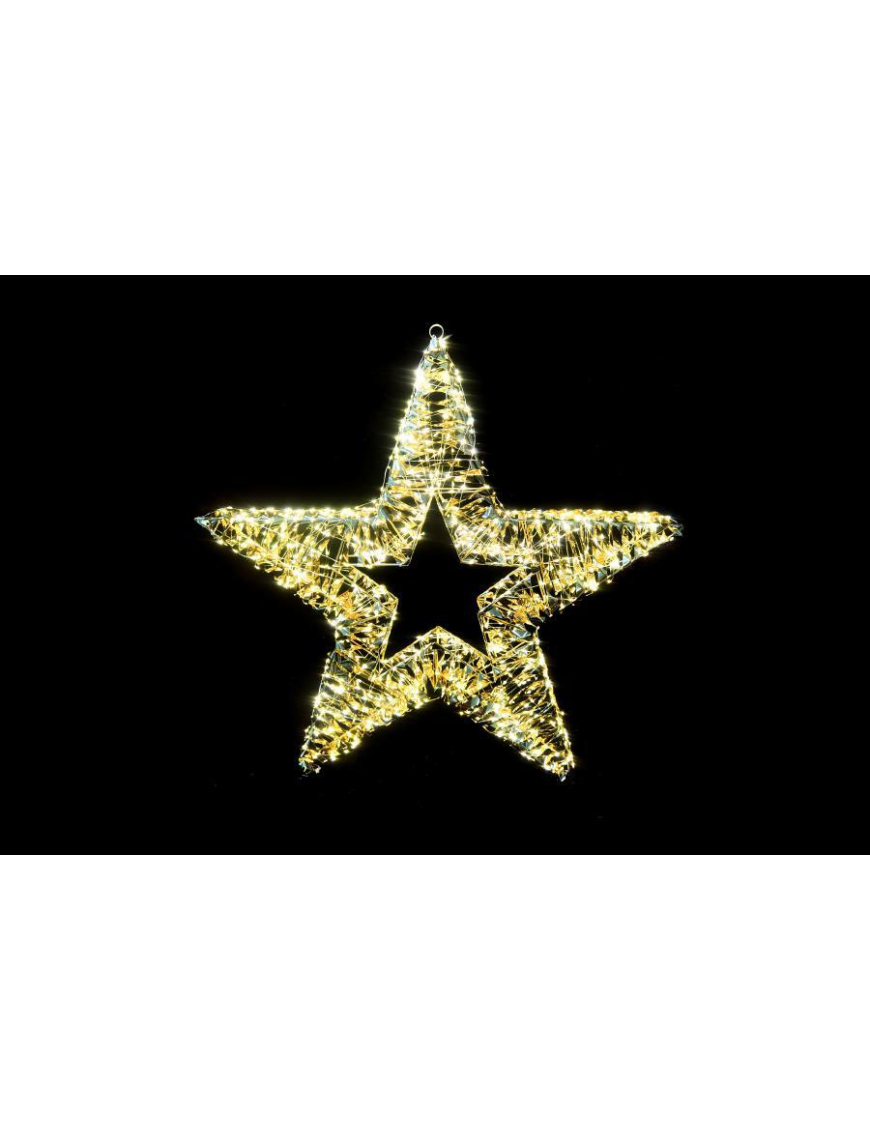 CLASSIC METAL STAR 38cm 480 LIGHTS