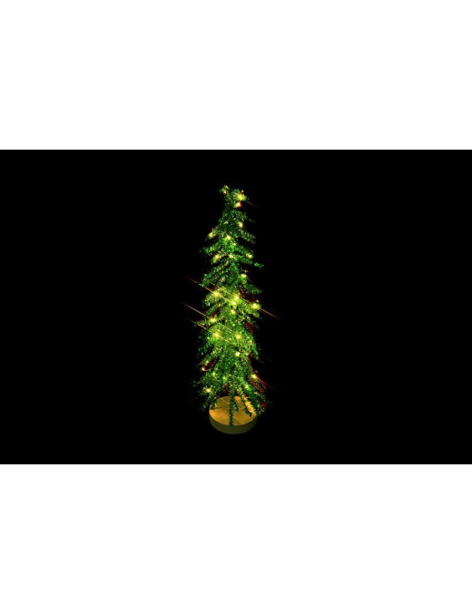 ALBERO  VERDE LUCE CALDA 50cm 60LED+TIMER