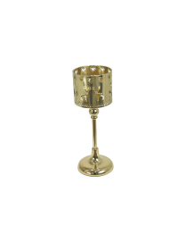 COPPER CANDLE HOLDER 11x30cm