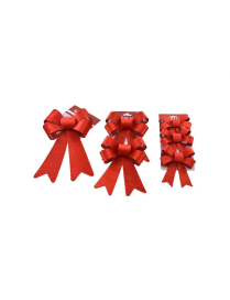 RED CHRISTMAS ROCKET 3 ASSORTED SIZES