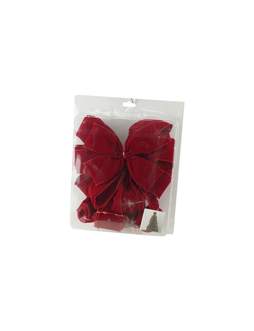 RED WATERFALL BOW TIP 250cm
