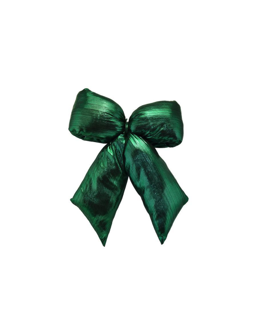 DARK GREEN BOW 12x18cm