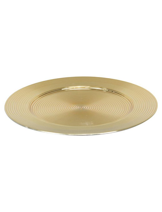 SOTTOPIATTO 33cm  ORO