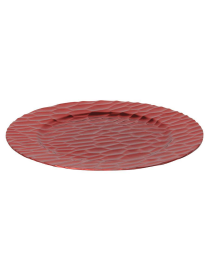 33cm RED PLATE
