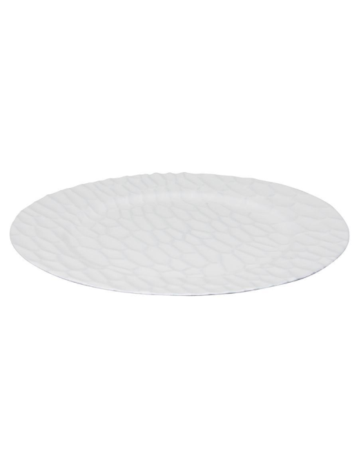 33cm WHITE PLATE