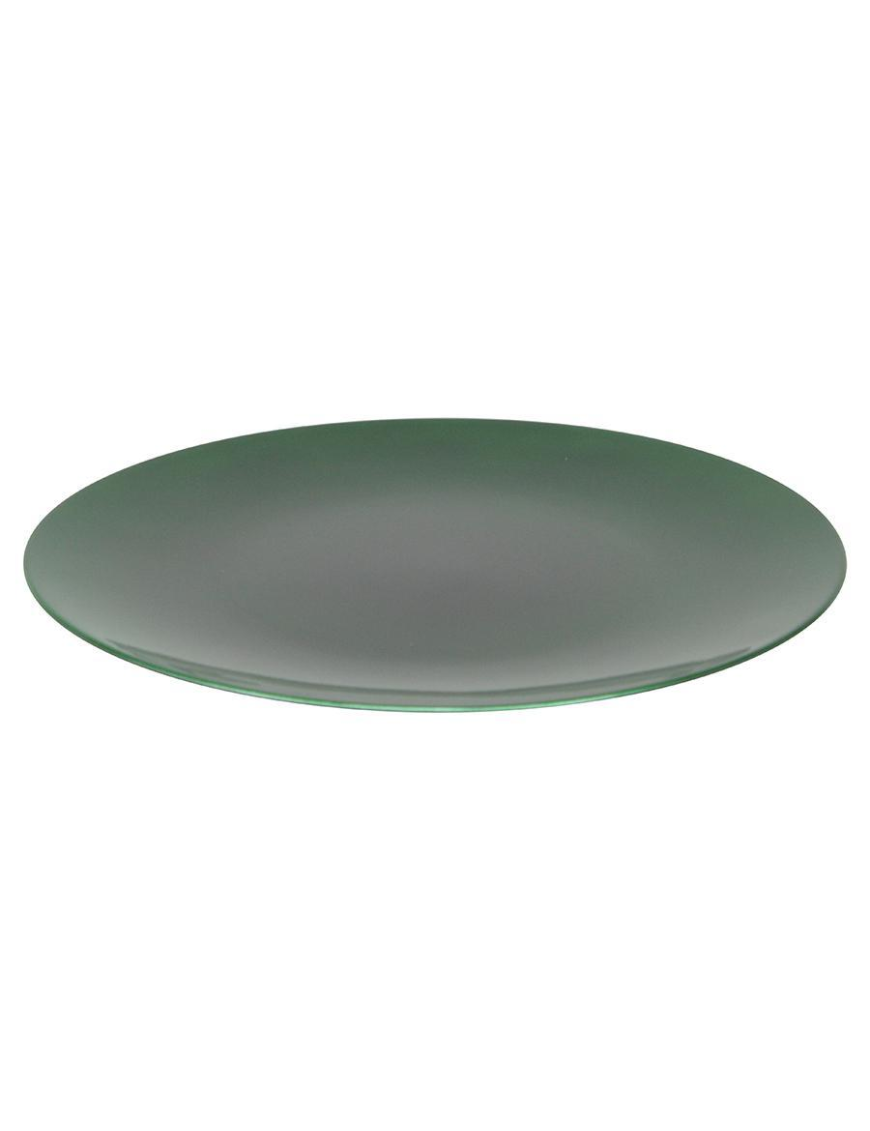 33cm DARK GREEN PLATE