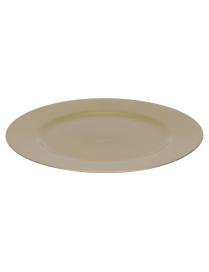 SMOOTH 33cm GOLD PLATE