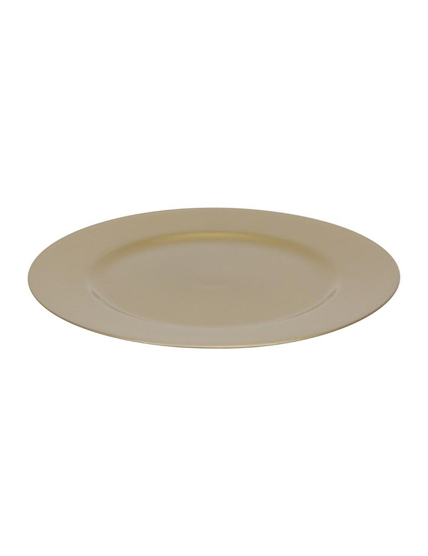 SOTTOPIATTO LISCIO 33cm ORO