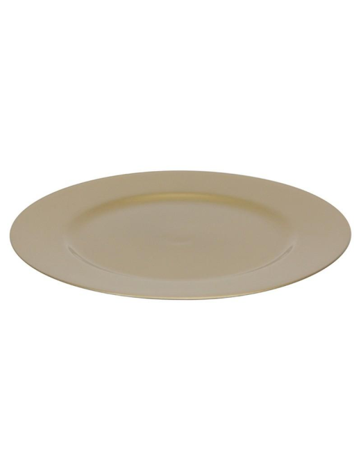SOTTOPIATTO LISCIO 33cm ORO