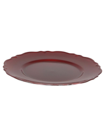 33cm RED PLATE