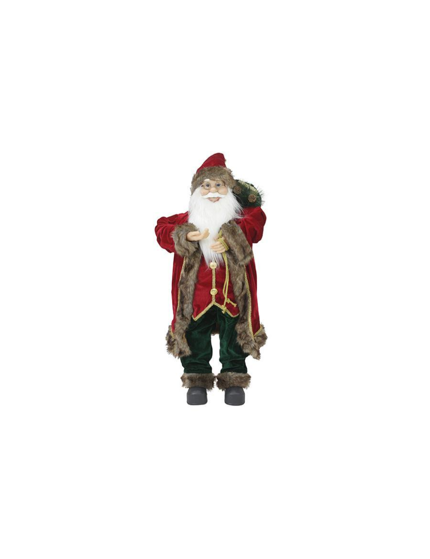 BABBO NATALE  BORDEAUX  60cm
