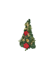DIETROPORTA ALBERO 60cm  CON STELLA DI NATALE