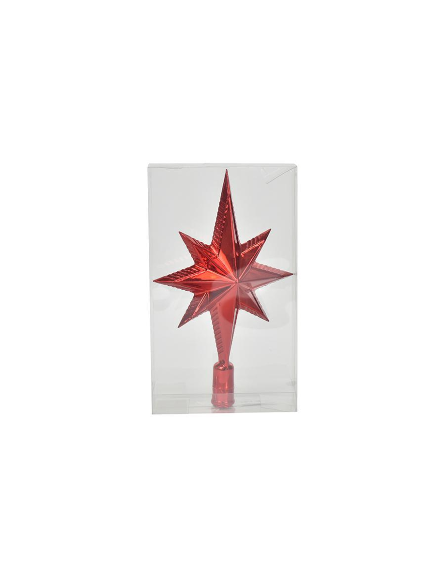 PUNTALE ALBERO  25cm ROSSO