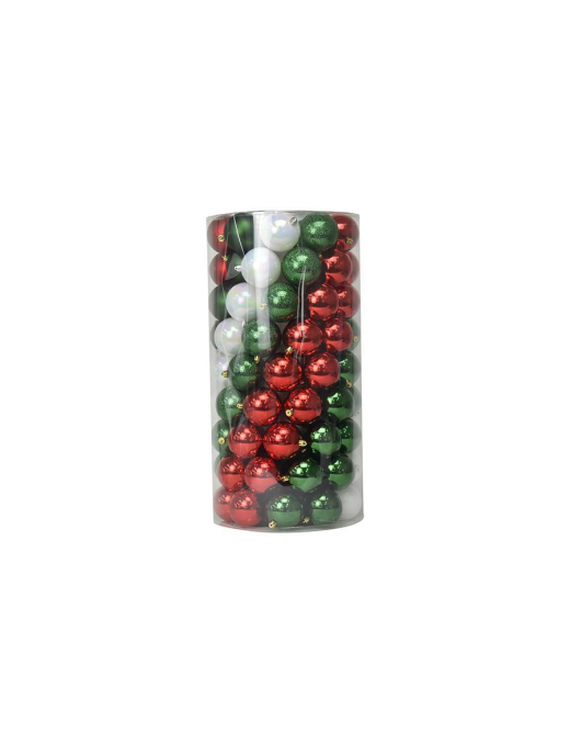 SFERE  8cm 100pezzi ASSORTITE