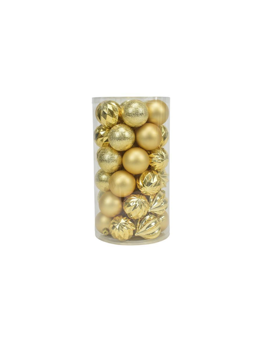 6cm SPHERES 41 pieces GOLD