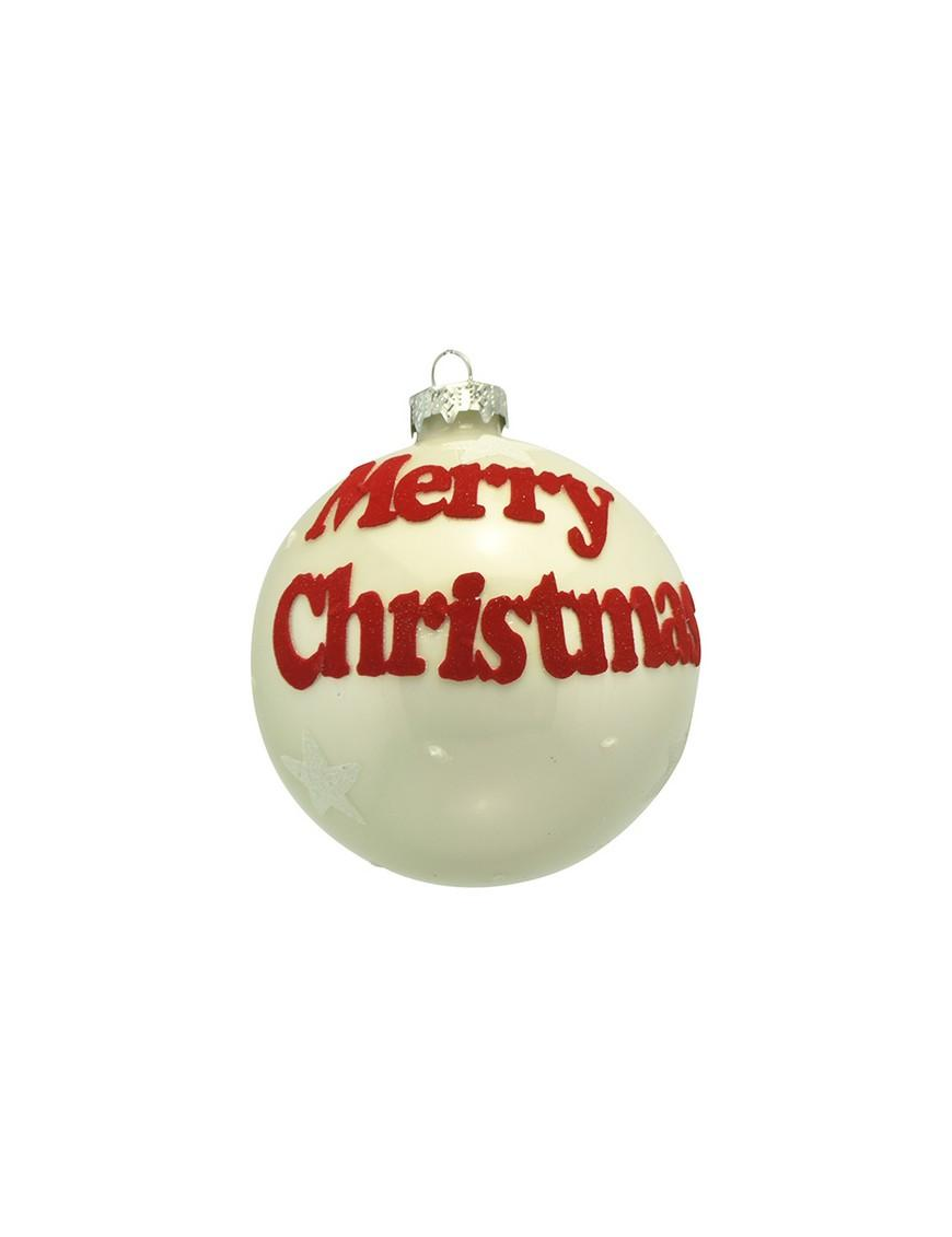 SFERA7cm ROSSO/BIANCO