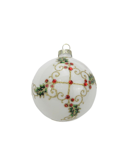 8cm DECORATED SPHERE