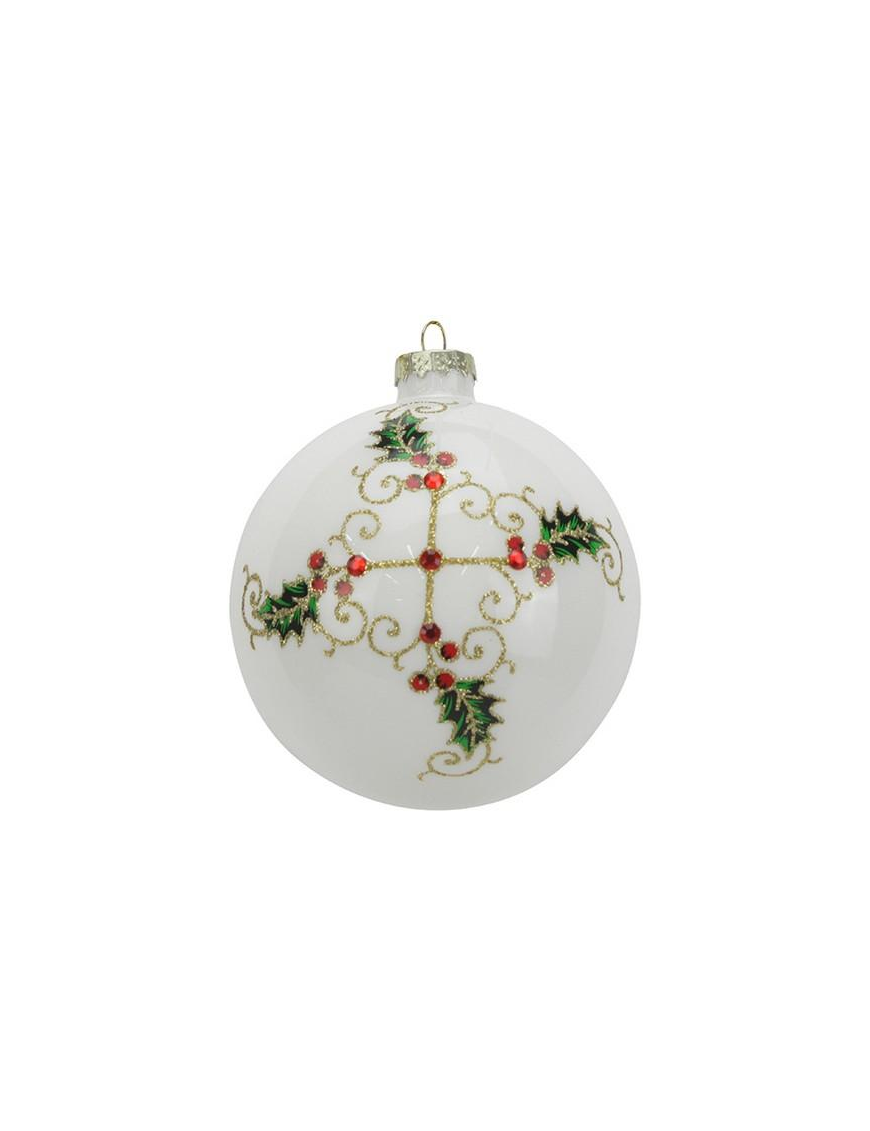 SFERA  10cm DECORATA