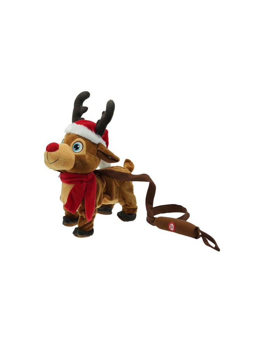 PELUCHE RENNA CON MOVIMENTO E MUSICA