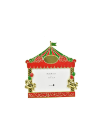 PORTAFOTO VERDE/ROSSO 16x22cm LINEA CIRCUS