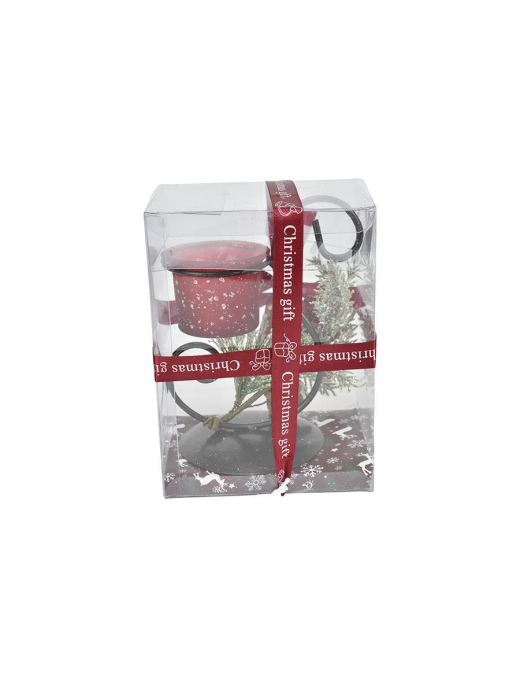ROUGE CANDLE HOLDER 12x10x16.5cm